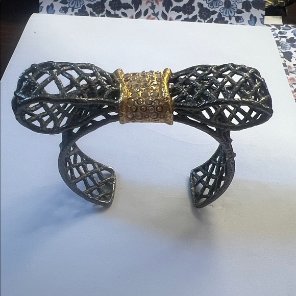 Alexis Bittar Gold and black now bracelet - Picture 2 of 6